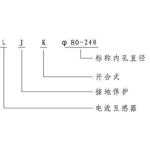 LJK-200零序电流互感器 永上零序互感器 电流互感器