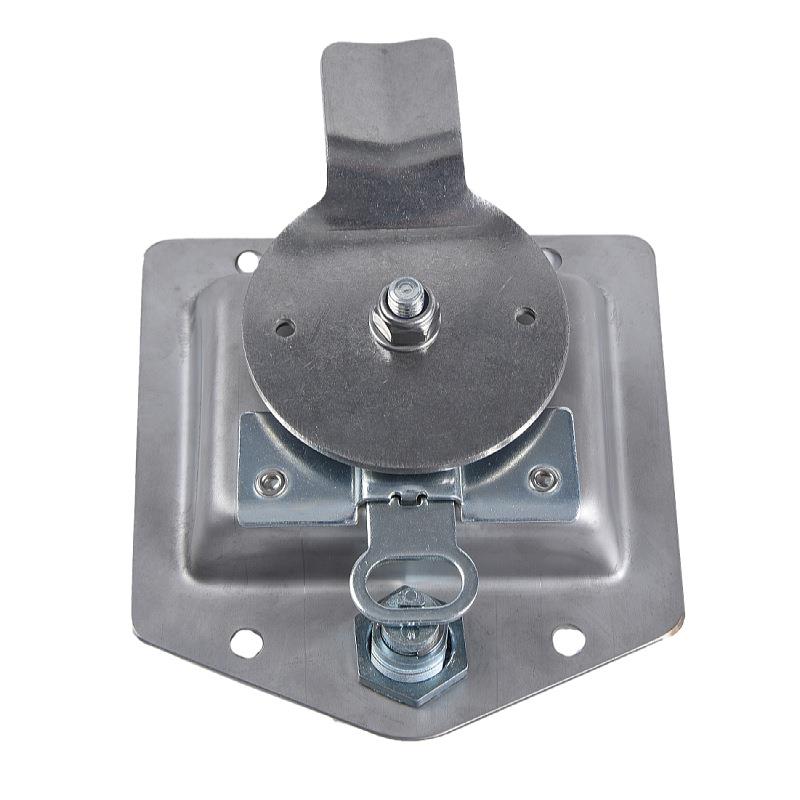 MS857面板锁 货车工具箱304不锈钢T型盒锁特种设备机械折叠把手锁