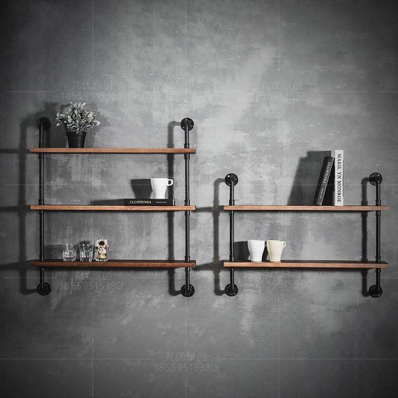 工业风复古铁艺水管墙上置物架客厅酒吧装饰架实木展示架酒架隔板,鲜花速递/花卉仿真/绿植园艺,割草机/草坪机,淘宝优惠券,粉丝福利购,淘宝优惠卷