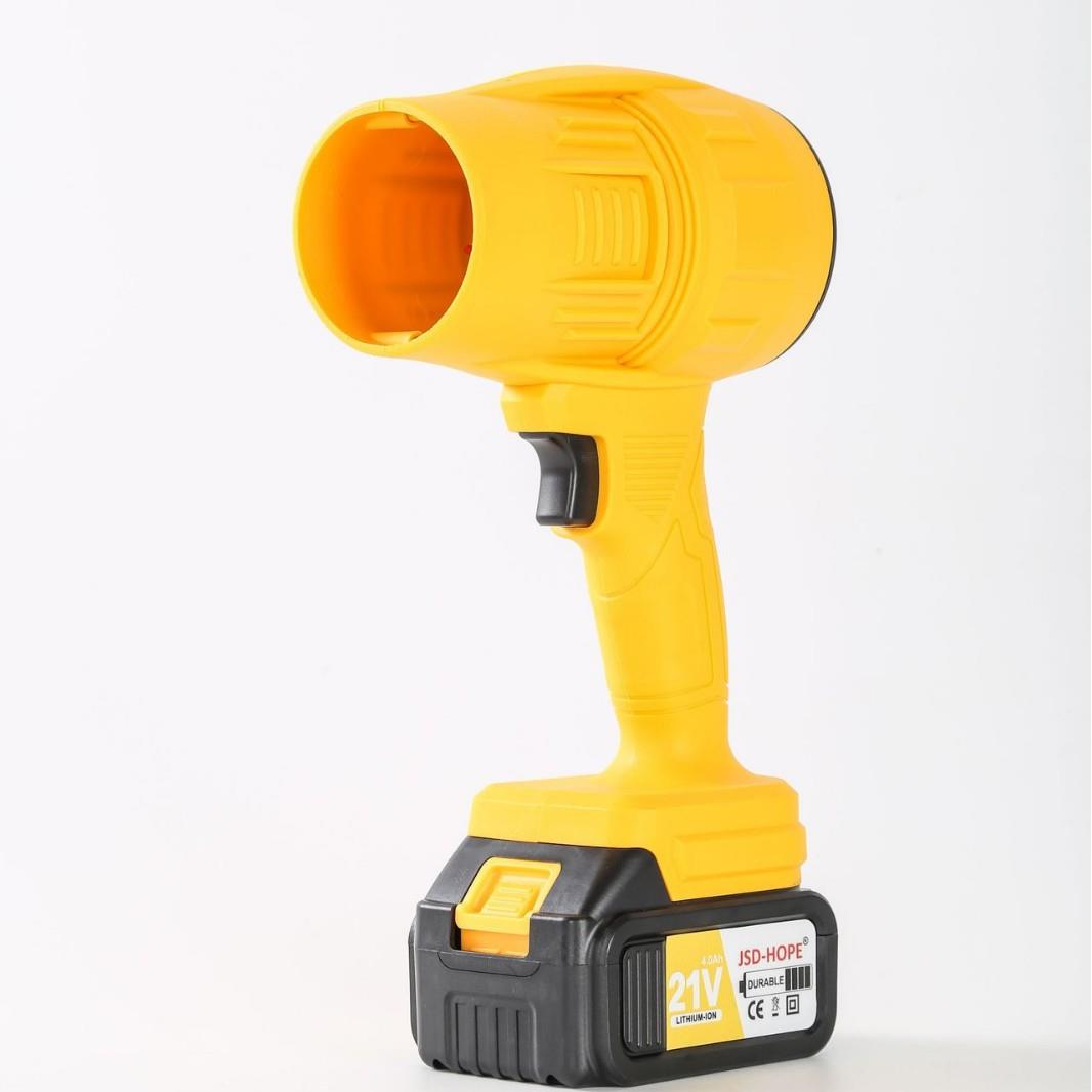 暴力风扇 园林吹叶机锂电无线大风力鼓风机吹雪吹尘 爆风机