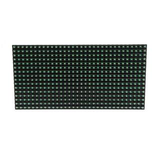 新款广告显示屏模组单绿直插半户外模组拼接大规模led单元板供应