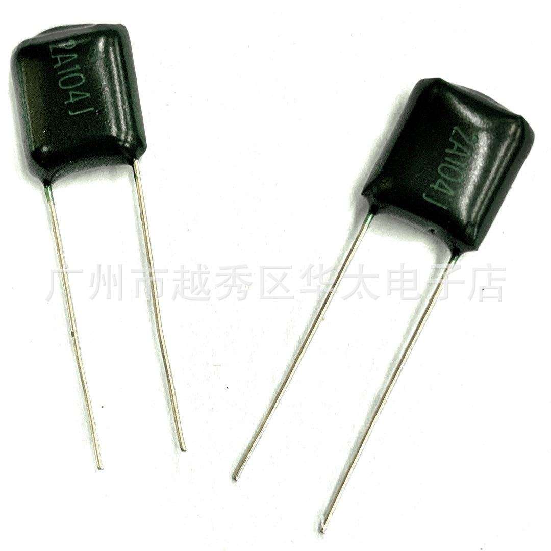 厂家直发 CL11 涤纶电容器 104J100V 0.1UF 100NF