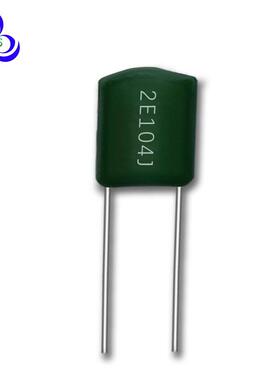 厂家直销 涤纶电容 CL11电容器2E104J 0.1UF/250V 100NF