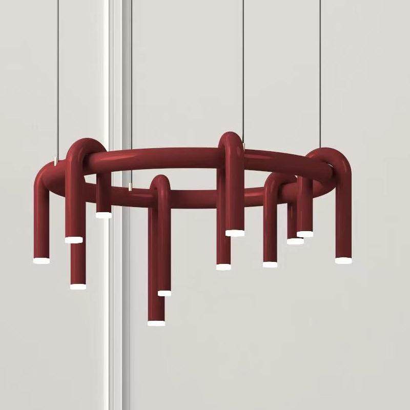 设计师款U型吊灯 现代北欧客厅长条餐厅吧台卧室样板房铁艺灯具,鲜花速递/花卉仿真/绿植园艺,割草机/草坪机,淘宝优惠券,粉丝福利购,淘宝优惠卷