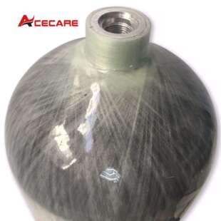 9l气瓶碳纤维瓶空气呼吸器复合便携高压瓶9L气罐高压30mpa气瓶