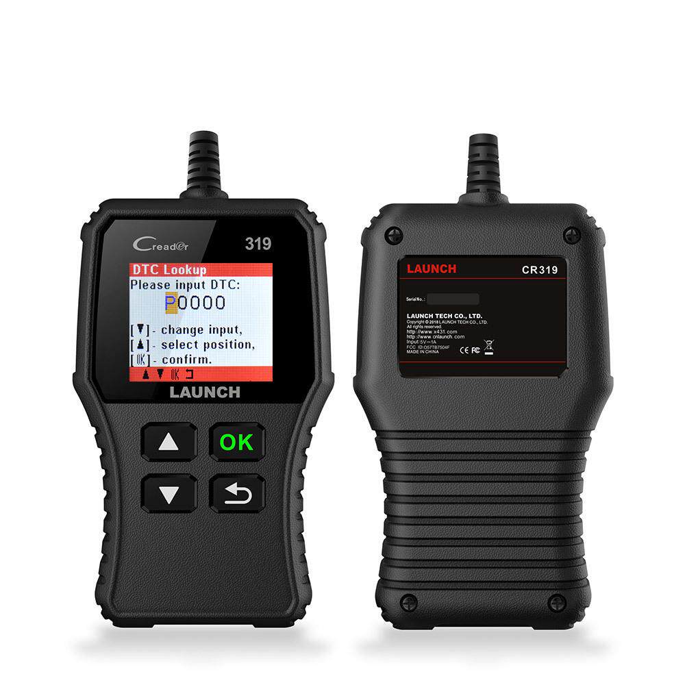 元征LAUNCH X431 Creader CR319 OBD II CR3001读码卡海外英文版