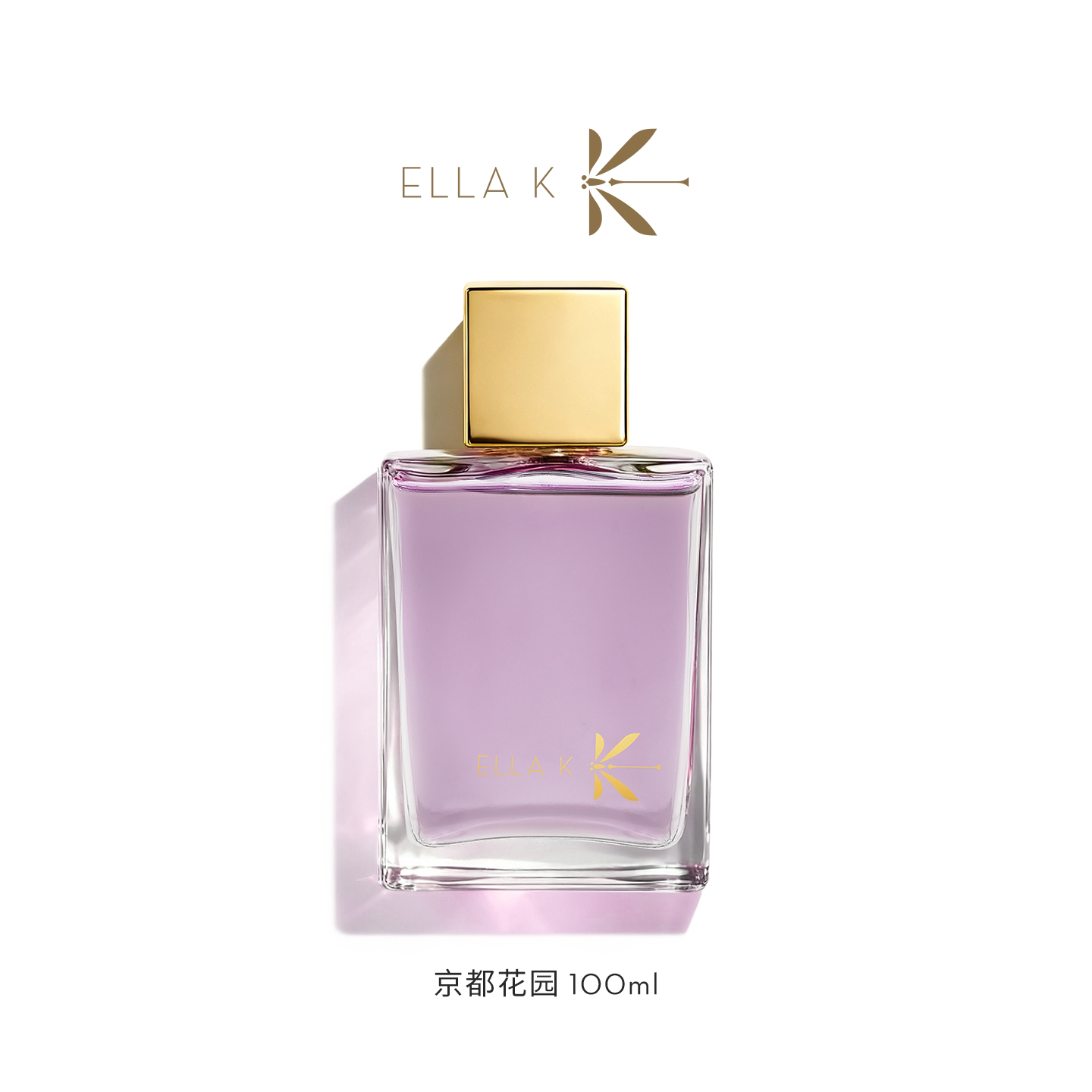 ELLA K京都花园香水24k镀金花香调麝香玫瑰牡丹持久留香