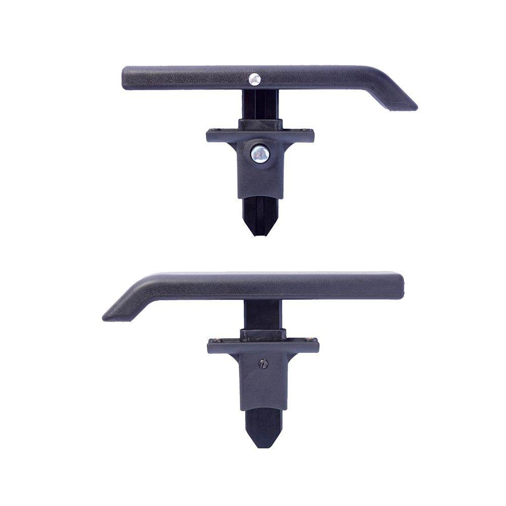 轮椅配件升降扶手 电动代步车把手PU塑胶扶手 办公椅前后滑动扶手