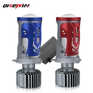 厂家Y11双光透镜H4汽车LED大灯超亮聚光远近一体改装 大功率