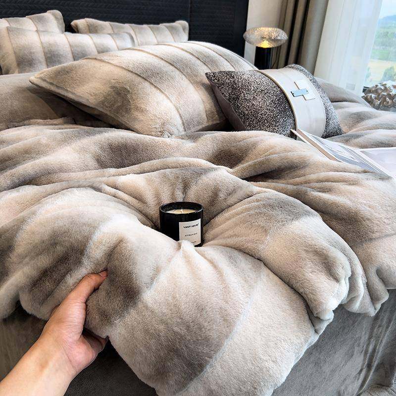 A类轻奢高档加厚仿兔绒四件套冬季加厚珊瑚绒冬天加绒被套三件套,标准件/零部件/工业耗材,其他五金件,淘宝优惠券,粉丝福利购,淘宝优惠卷