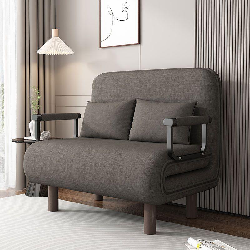 可折叠沙发床两用阳台客厅小户型多功能网红款双人推拉伸缩可变床