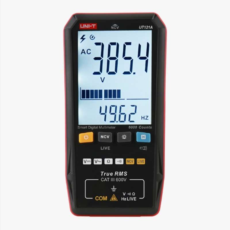 优利德UT121A/UT121B/UT122卡片式智能防烧高精度数字万用表