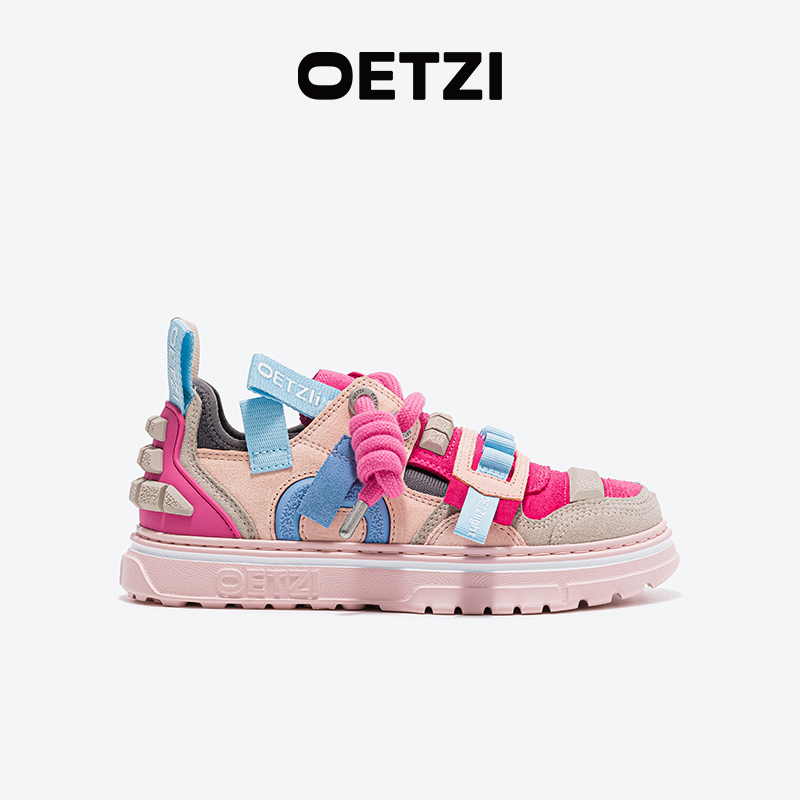 OeTZi欧美风圆头运动休闲鞋