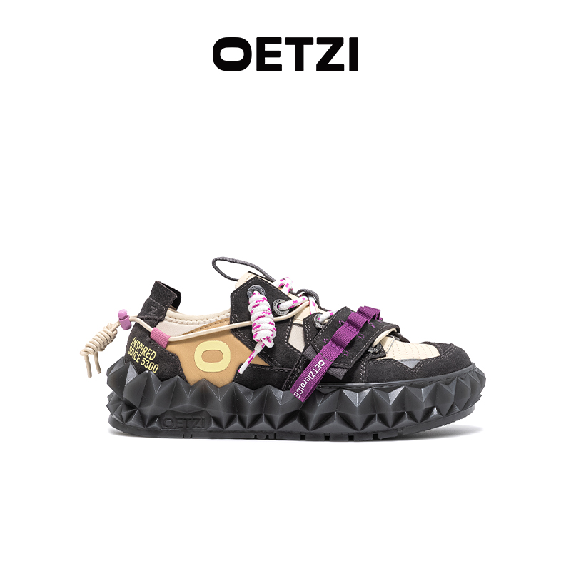 OETZI冰人奥兹丑萌鞋新品厚底低帮鞋休闲机能风小丑