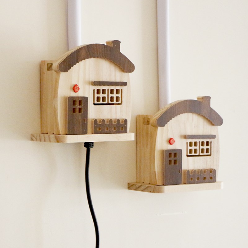 家用实木开关明装插座可穿线边z框套遮挡装饰防触电保护罩墙贴遮