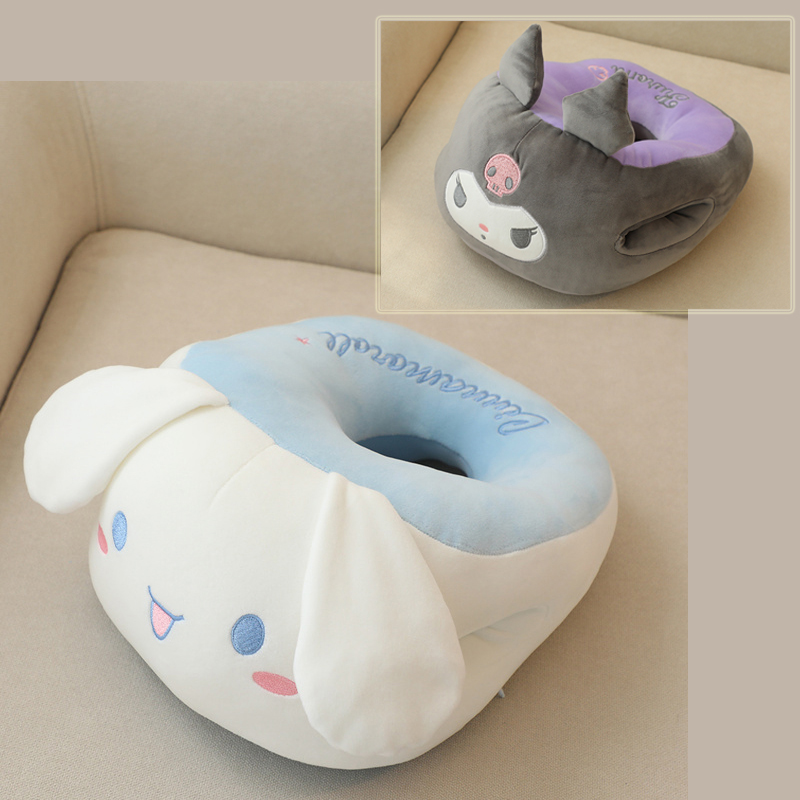 午睡枕小学生趴睡枕儿童睡觉可爱玉桂狗暖手抱枕午V休神器靠垫枕