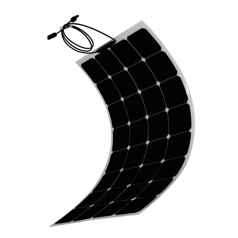 sunpower太阳能板 sunpower半柔性电池 轮船屋顶户外发电太阳能板