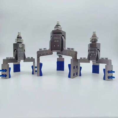 机械手夹具夹子ERG气动夹具三爪TK-EHRG带磁性检测注塑机治具配件