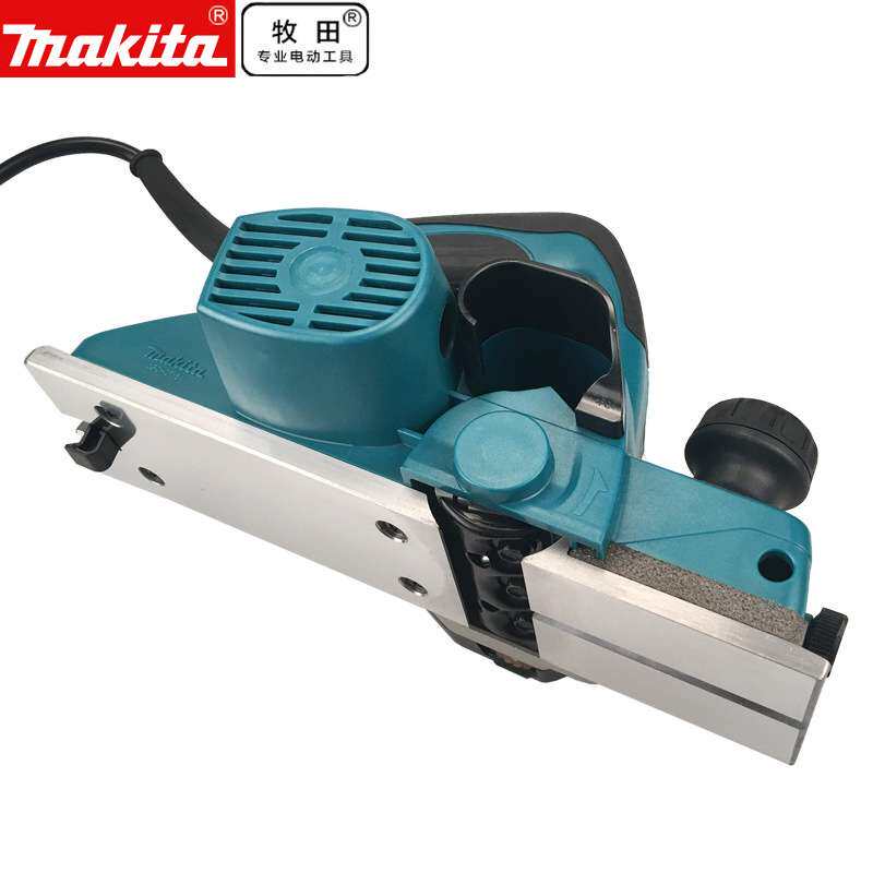 牧田makita电刨KP0800X家用手提木工刨木工工具手提式电动刨1911B