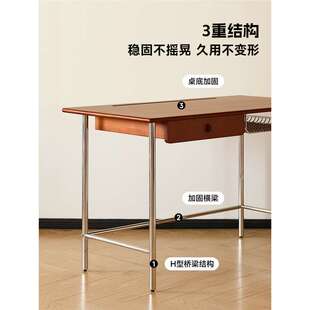 余弦家具中古书桌写字台简约办公桌小户型工作台家用书房电脑桌子