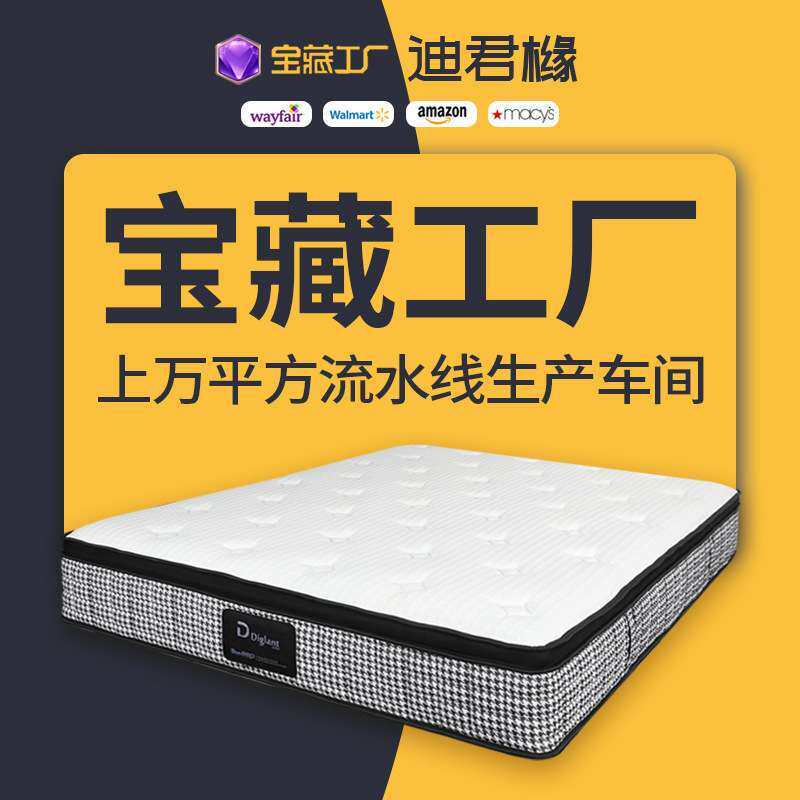 Diglant席梦思床垫家用护脊云感记忆棉高端民宿加厚记忆棉床垫