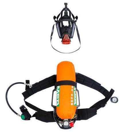 梅思安MSA正压空气呼吸器AX2100紧急逃生6.8L碳纤维气瓶10165419