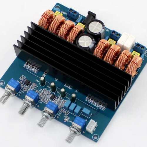 hifi发烧级功放板TDA7498E 2.1数字功放板（200W+100W+100W)