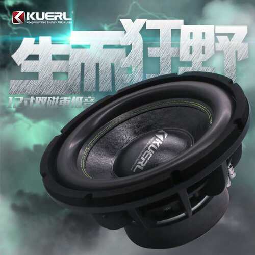 170磁75芯双磁700W大功率纯低音扬声器12寸车载超重低音喇叭