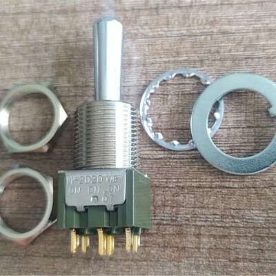 NKK开关Switches M-2020三位拨动SP3T钮子开关M2024B2B1G01