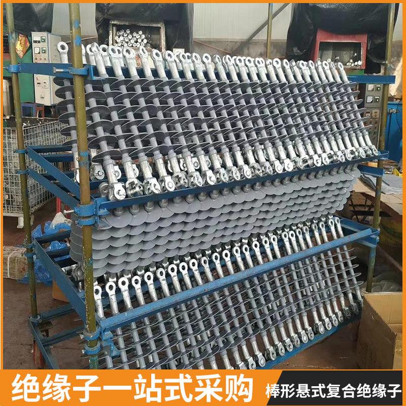 针式复合绝缘子FPQ1-6/4FPQ2-10/4-35/5高压10kv硅胶支柱绝缘子