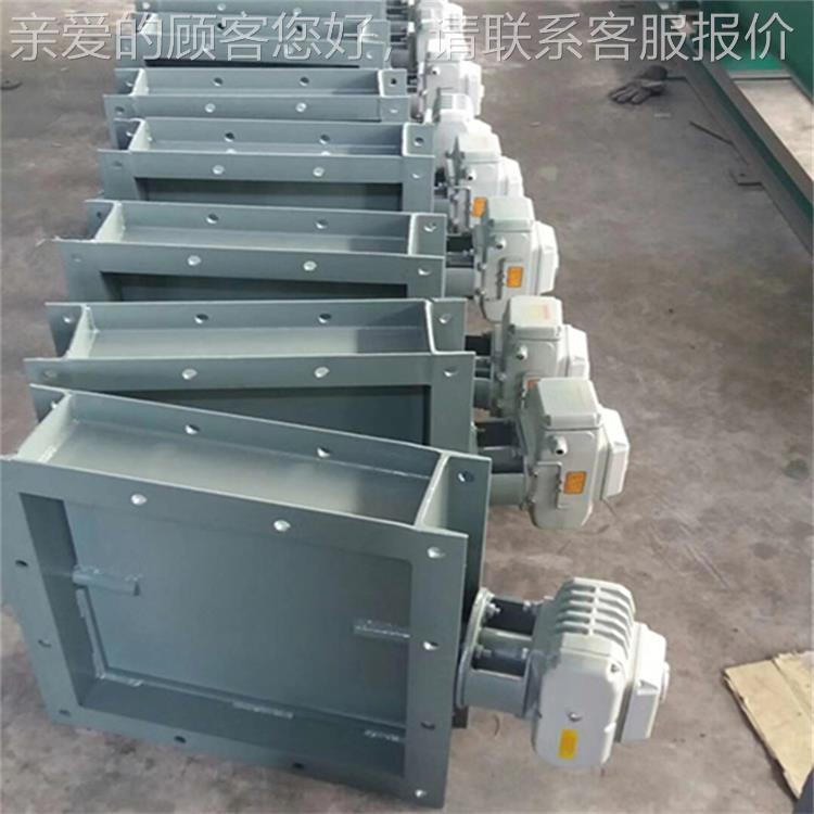 厂家节定制手动涡505轮风门圆电翻板阀烟气管道量用调风气动挡动