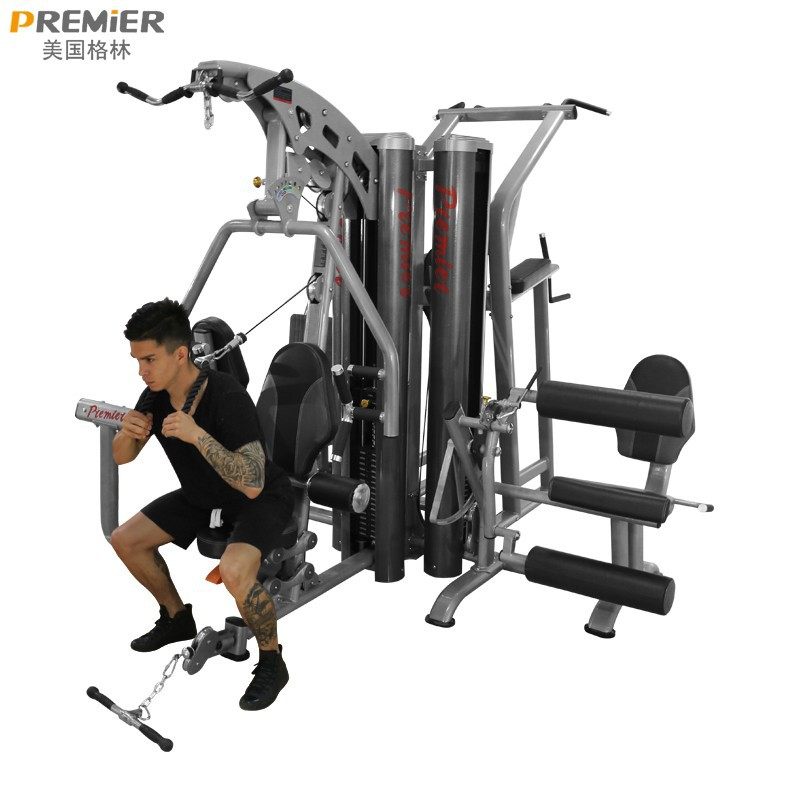 美国格林SM504 商用四人站位综合力量训练健身房多功能组合器材,运动/瑜伽/健身/球迷用品,力量训练器械(综合型),淘宝优惠券,粉丝福利购,淘宝优惠卷