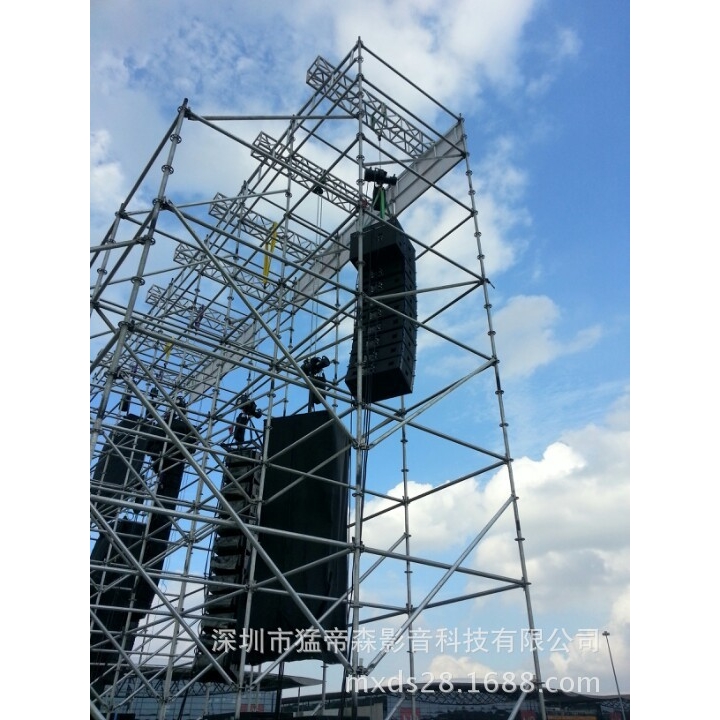 户外演出音响 线阵音箱专业舞台音箱 会议室音响 双6.5寸音箱