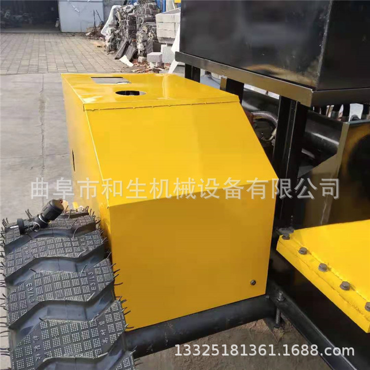 移动式木材劈裂机柴油动力劈材机多瓣液压劈木机 电动液压升降刀