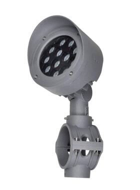 抱箍抱柱投光灯圆形户外LED斜口广场公园道路18W 36W 48W 72W 81W