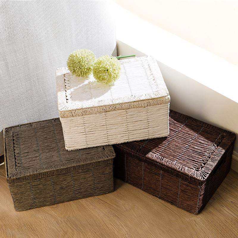 厂家直销新款收纳系列篮子手工编织筐纸绳编织 家居收纳筐,3C数码配件,USB灯,淘宝优惠券,粉丝福利购,淘宝优惠卷