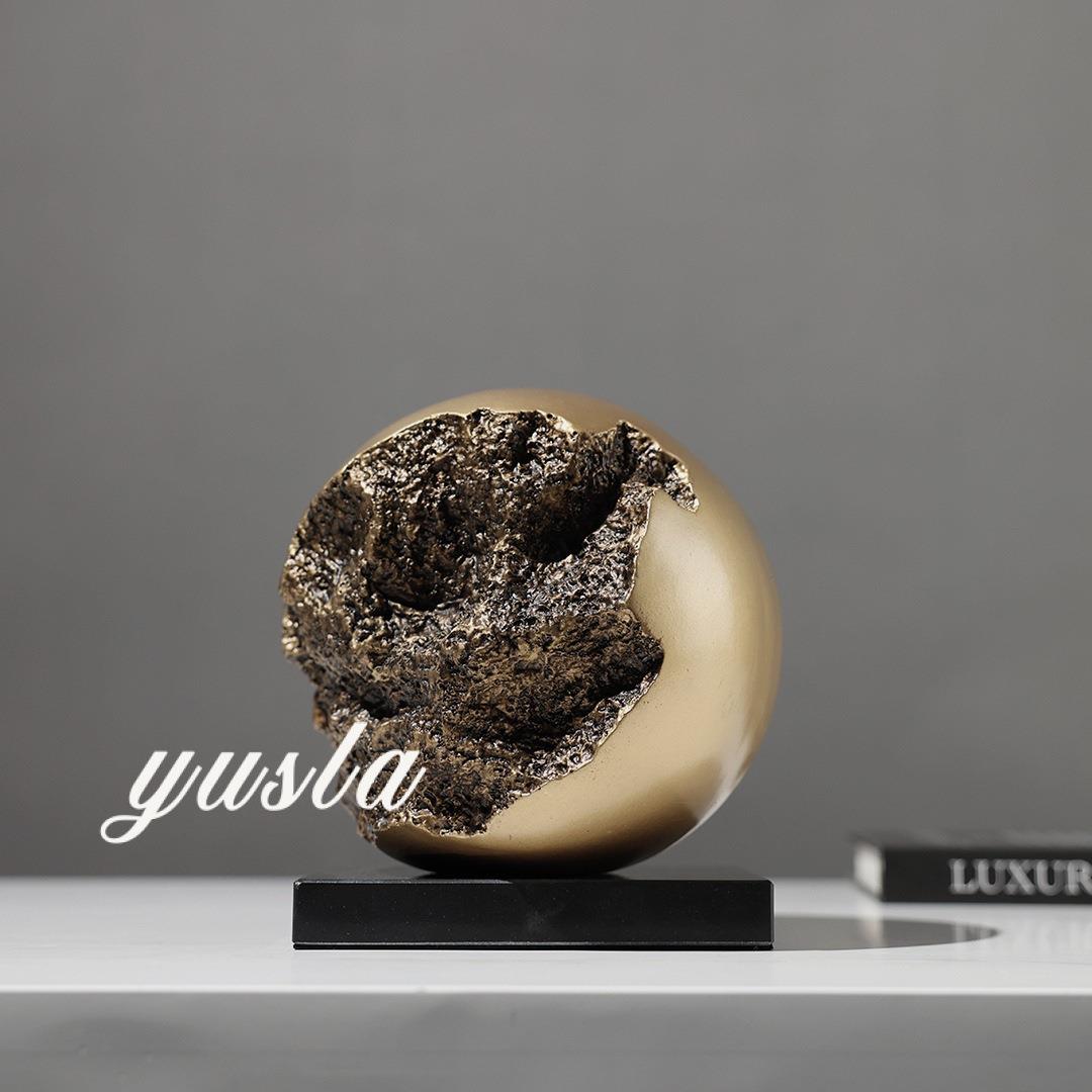 新中式简约复古摆件书房客厅电视柜酒柜餐厅柜样板房玄关软装饰品