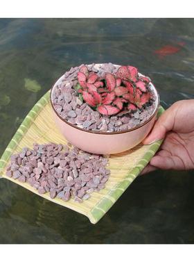 天然3-5mm黄色鱼眼石|珍珠沙鹅卵石三用装水族造景/园林铺路/家居