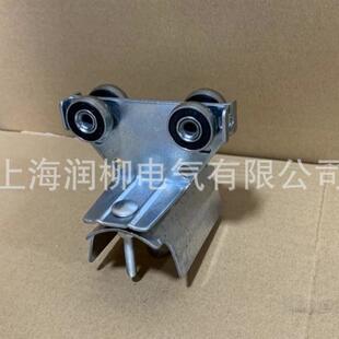 JD-4J/100A勤工式行车无接缝滑触线集电器四级滑块碳刷头受电器