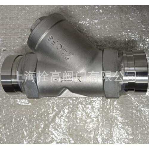 厂家供应沟槽不锈钢Y型过滤器 GL81H-16P卡箍式不锈钢Y型过滤器