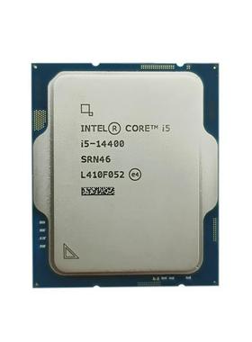 酷睿i5-14400散片CPU 14代10核16线程台式机处理器适用B760十核