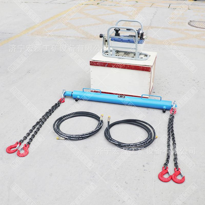 宏磊 手动液压紧车器矿用YJLQ20T气动液压刮板机紧链装置现货