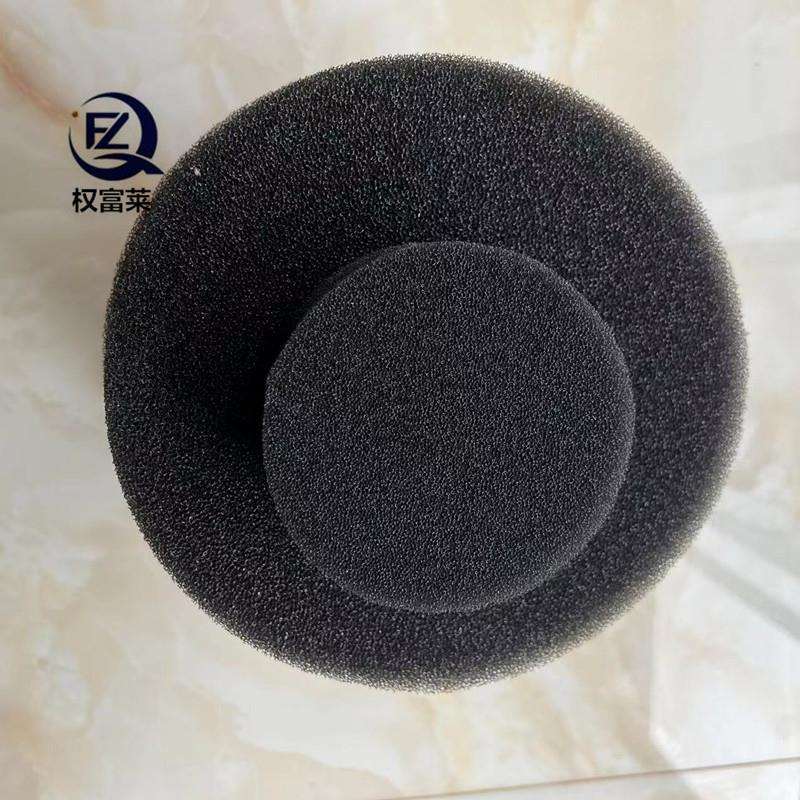 聚氨酯空气过滤海绵吸尘器活性炭蜂窝状海绵体除异味活性炭过滤网