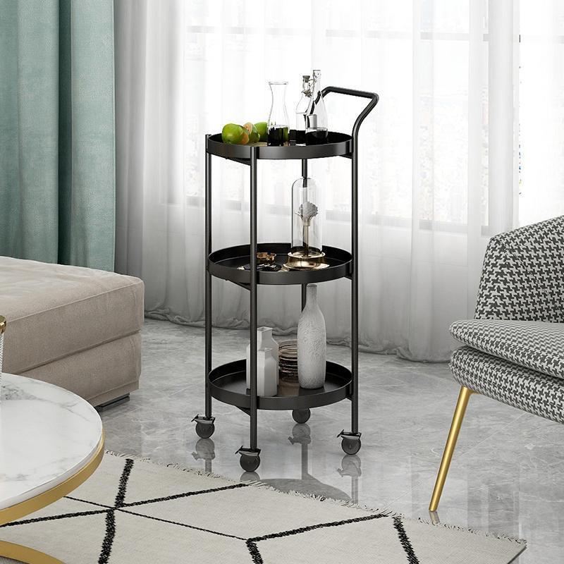 可移动小茶几小推车客厅沙发边几迷你小桌子置物架带轮北欧小餐车
