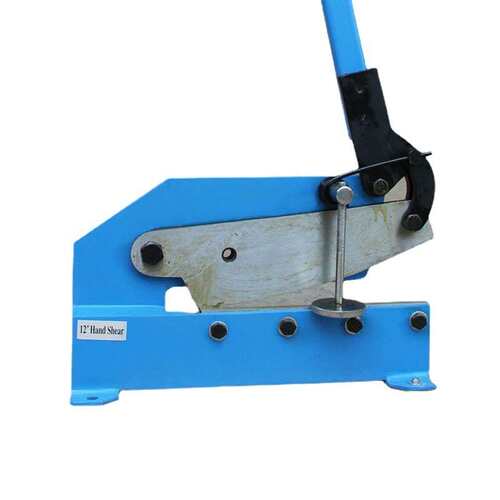 Manual shearing machine, iron steel plate cutting blade
