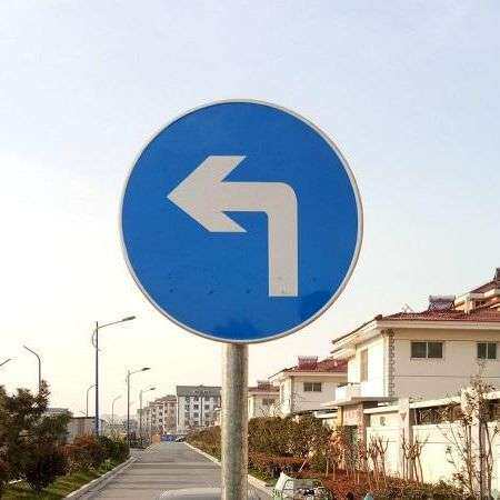 交通设施标志牌公路指路标志F型T型指路标志牌铝合金