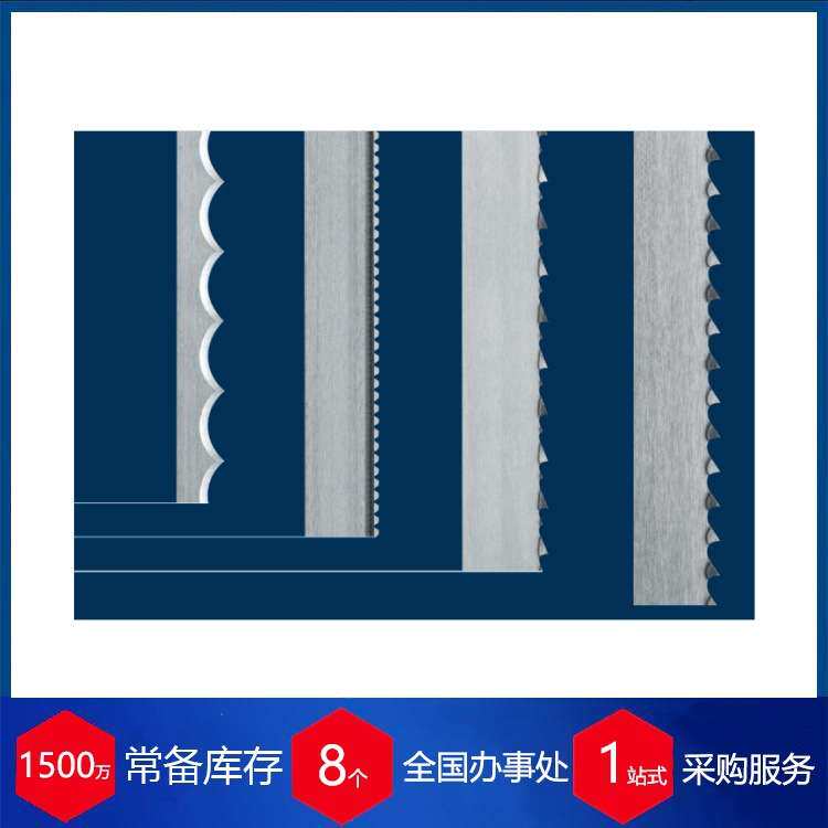供应德国b+s用于工业鱼类加工中锯切冷冻鱼的带锯条