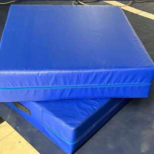 跳高垫PVC空翻垫折叠体操垫体育训练垫子武术海绵垫防护垫防滑