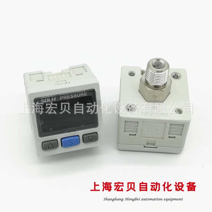 气动感应器数显压力开关负压表ISE30A-01-P/N-L ZSE30A/F-01-P/N