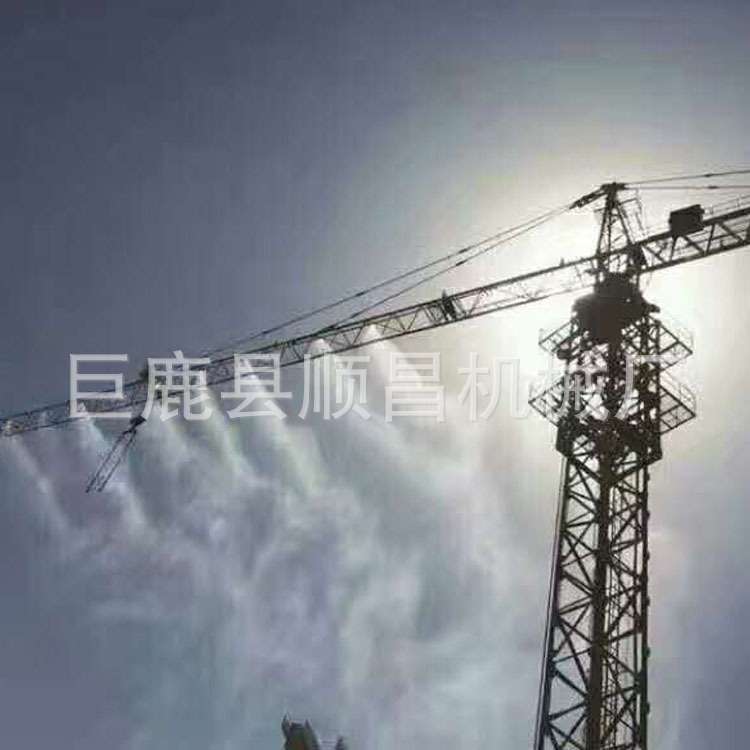 塔吊喷淋除尘系统 工地塔机喷淋 塔吊喷淋设备 环保除尘围挡喷淋